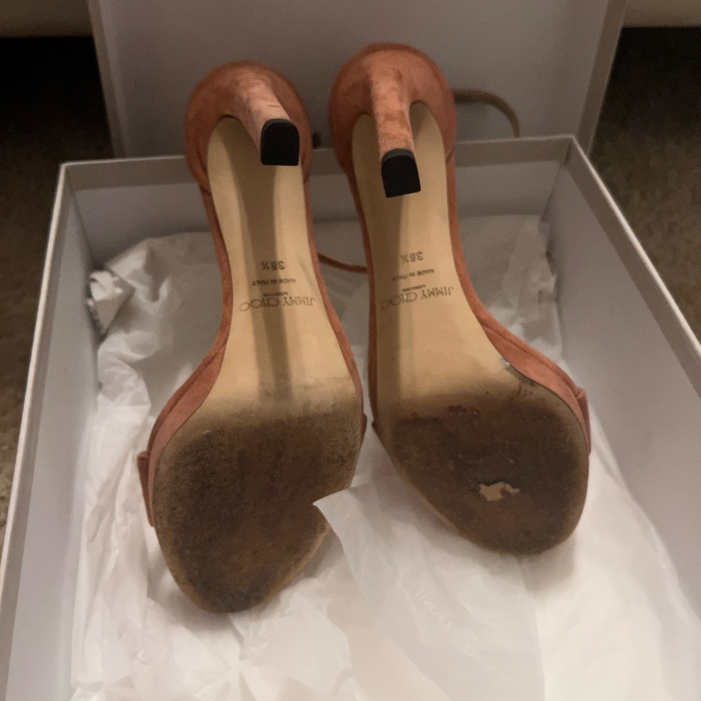 Jimmy Choo Suede Misty 120 - Picture 10 of 12